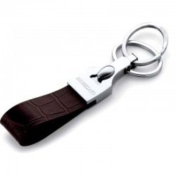 Buy Morellato Men's Keyring SU0602 Brown Leather