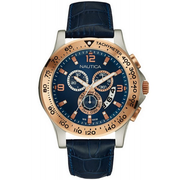 Buy Nautica Men's Watch NST 600 Chronograph NAI19502G
