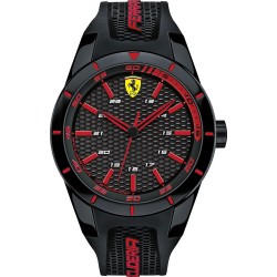 Buy Scuderia Ferrari Men's Watch Red Rev 0830245