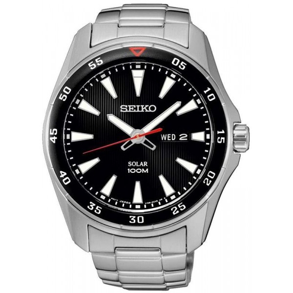 Buy Seiko Men's Watch SNE393P1 Day Date Solar