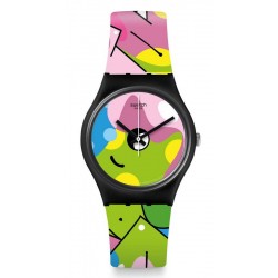 Swatch Ladies Watch Gent Image Of Graffiti GB317