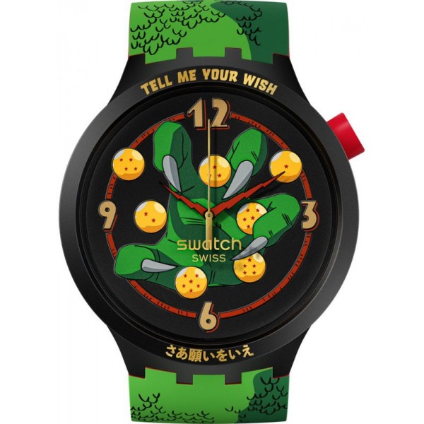 Comprar Reloj Swatch Dragon Ball Z Shenron X Swatch SB01Z102