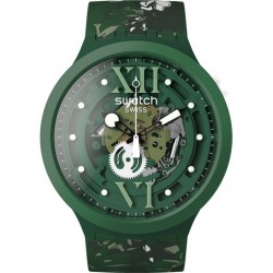 Comprar Reloj Swatch Big Bold Camoflower Green SB05G104