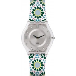 Swatch Ladies Watch Skin Classic Botanical Bomb SFK327