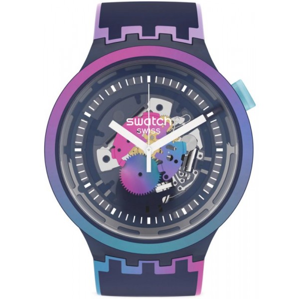 Buy Swatch Watch Big Bold #Rainbowinthenight SO27N112