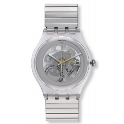 Swatch Unisex Watch New Gent Cleared Up S SUOK105FB