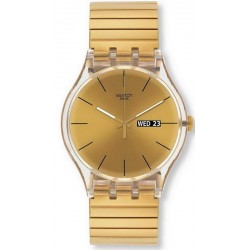Swatch Unisex Watch New Gent Dazzling Light S SUOK702B