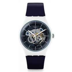Buy Swatch Mens Watch New Gent Siliblue SUOW156
