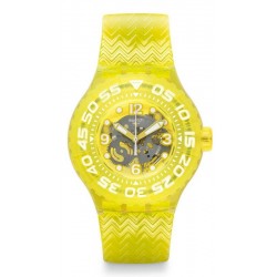 Swatch Unisex Watch Scuba Libre Lemon Profond SUUJ101