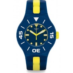 Buy Swatch Men's Watch Scuba Libre Long Waves SUUN102