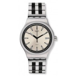 Buy Swatch Men's Watch Irony Sistem51 Sistem Silverline Automatic YIS424G