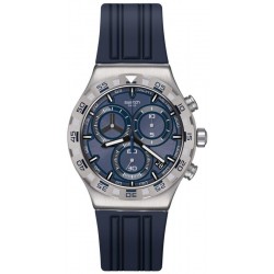 Buy Swatch Mens Watch Irony Chrono Teckno Blue YVS473