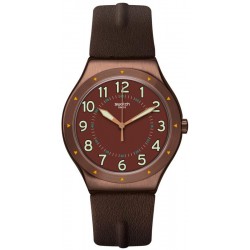 Buy Swatch Mens Watch Irony Big Classic Copper Time YWC100