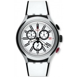 Buy Swatch Men's Watch Irony Xlite Black Wheel Chronograph YYS4005