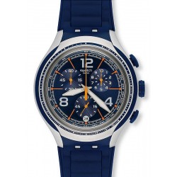 Buy Swatch Men's Watch Irony Xlite Blue Face YYS4015 Chronograph